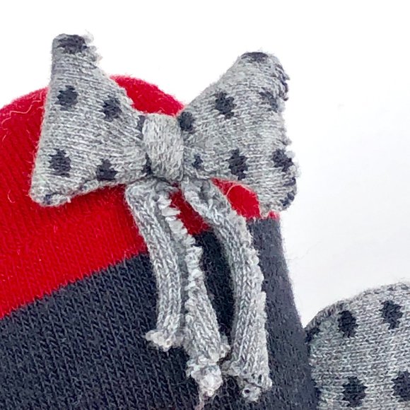 Hand-stitched Sock Monkey Stuffed Toy with Magnets - Picture 7 of 12